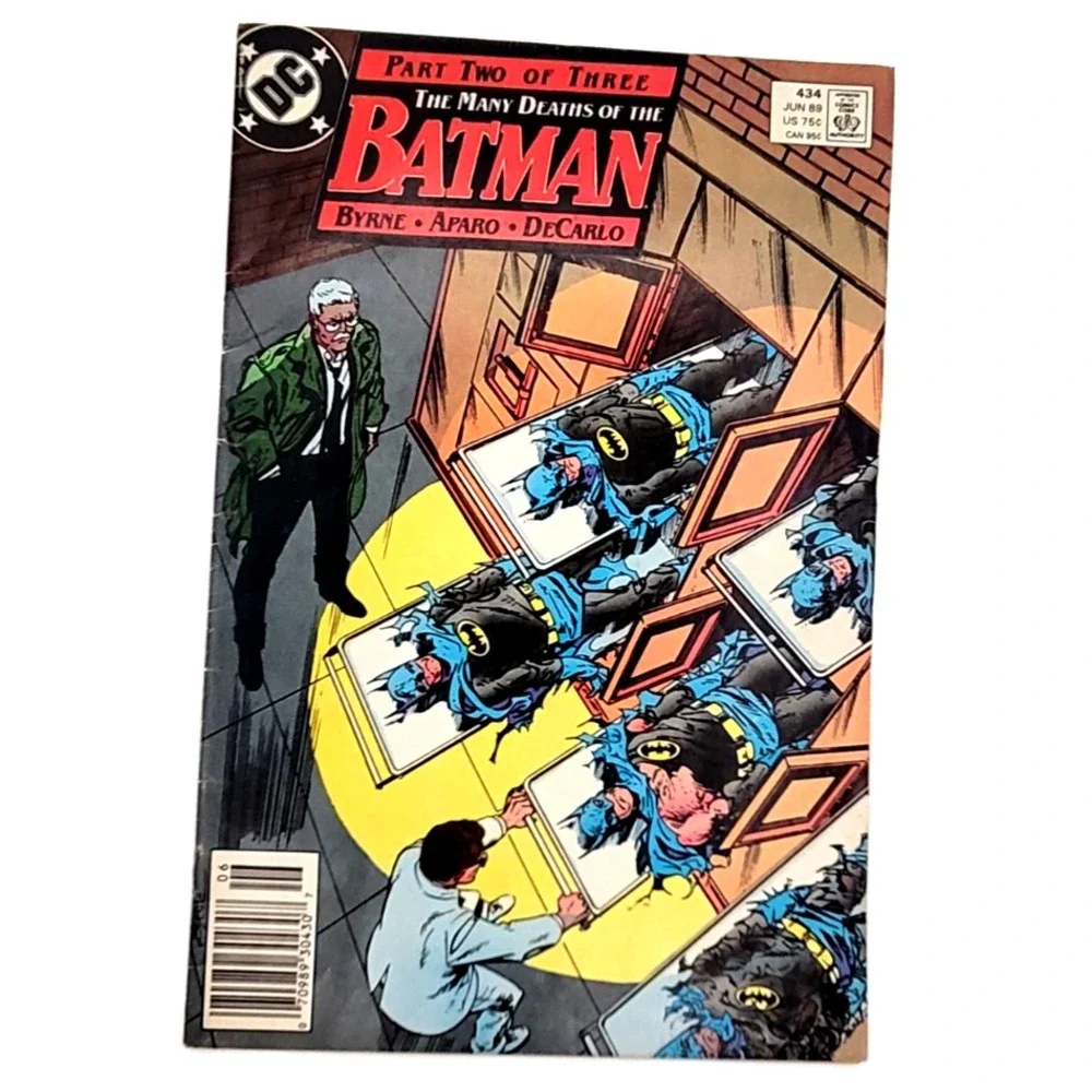 BATMAN #434 (1989) /FN+/ MANY DEATHS OF‎ THE BATMAN NEWSSTAND DC COMICS